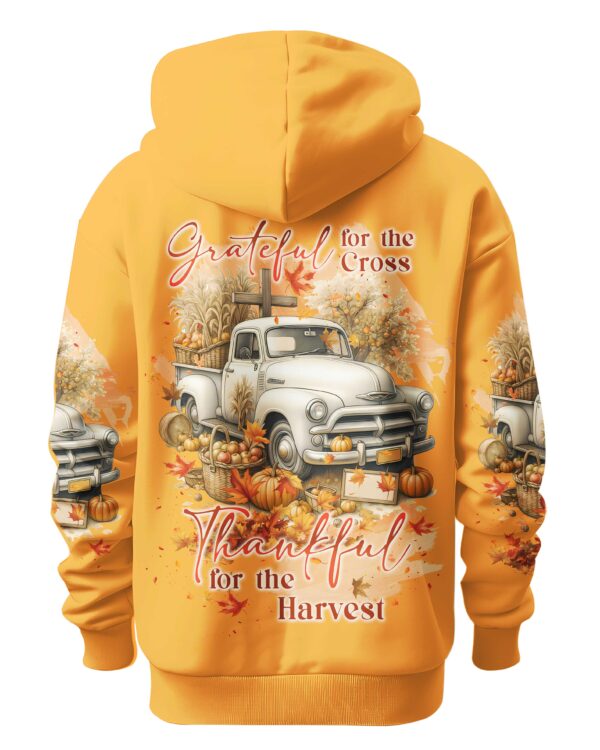 Grateful For The Cross Thankful For The Harvest Shirt - Image 6
