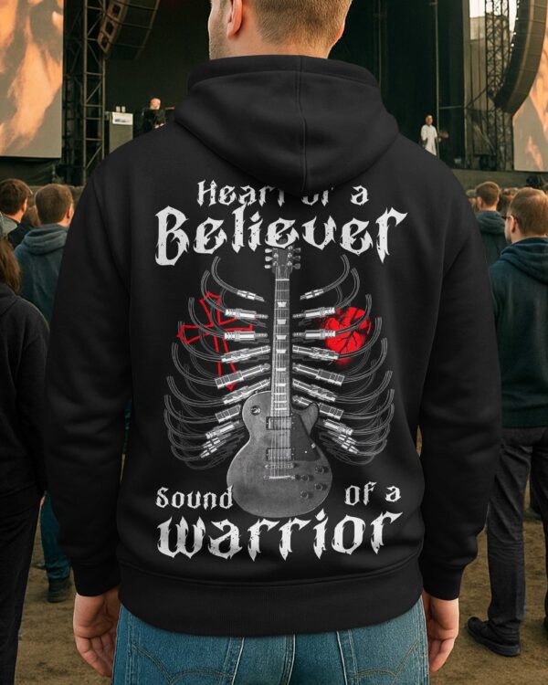 Heart Of A Believer Sound Of A Warrior Shirt - Image 7