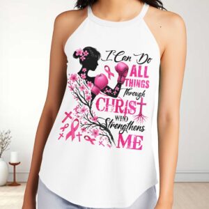 Alternative view of I Can Do All Things Through Christ Rocker Tank Top