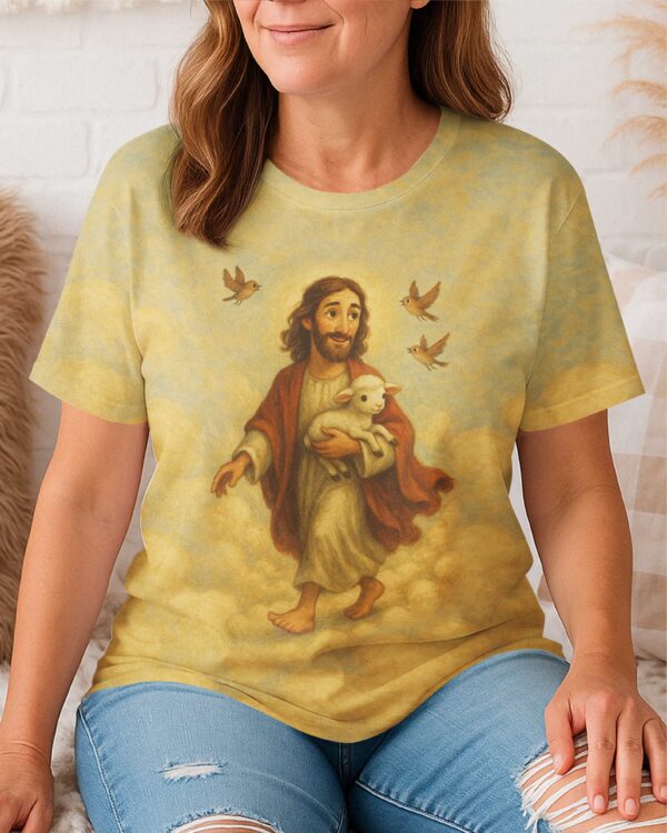 Walk By Faith Not By Sight All Over Print T-Shirt