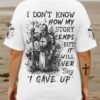 I Don't Know How My Story Ends All Over Print T-Shirt