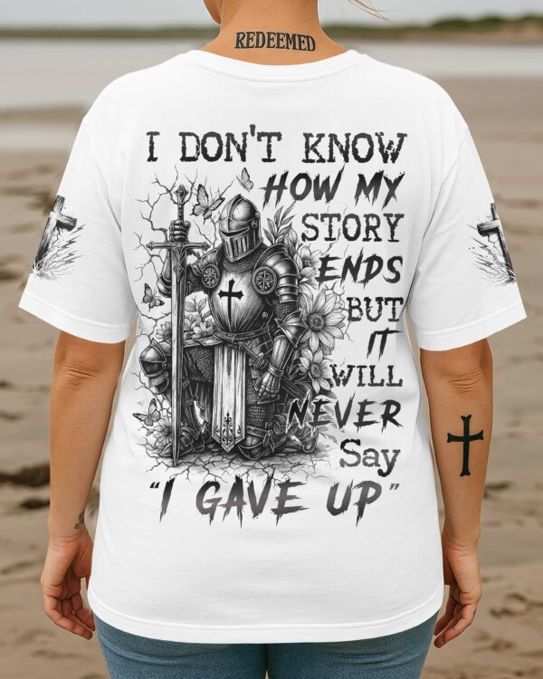 I Don't Know How My Story Ends All Over Print T-Shirt