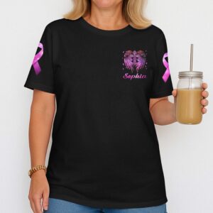 Alternative view of If God Bring You To It He Will Bring You Through It All Over Print T-Shirt