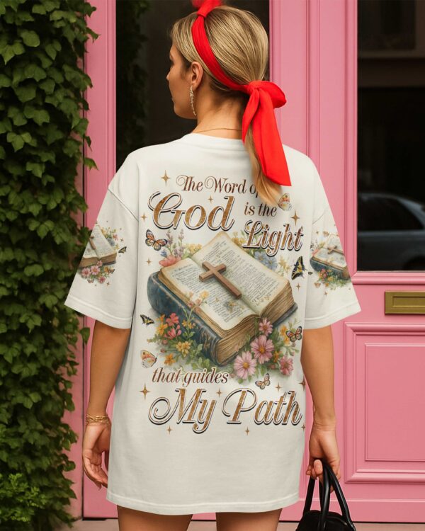 The Word Of God Is The Light That Guides My Path Shirt - Image 13