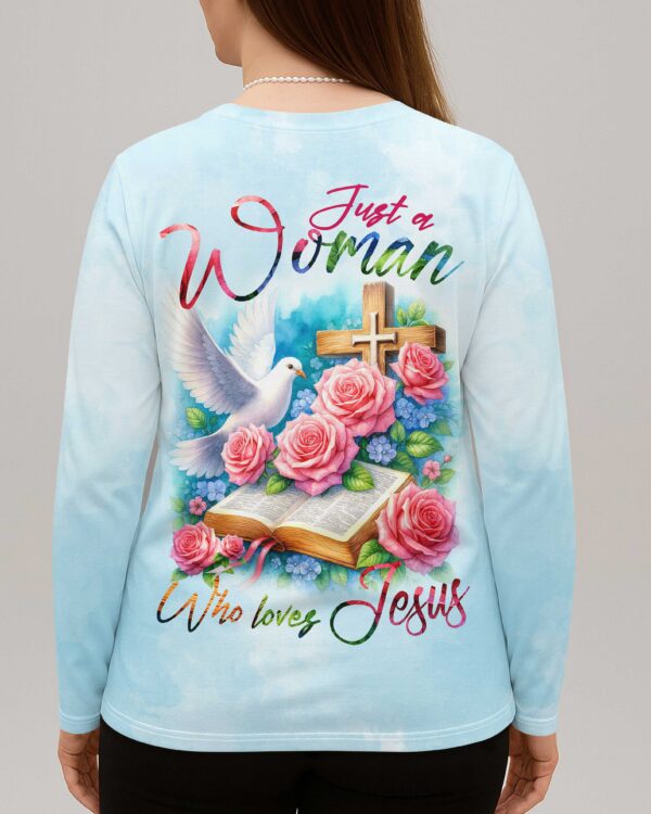 Faith Hope Love All Over Print V-neck Long Sleeves Shirt
