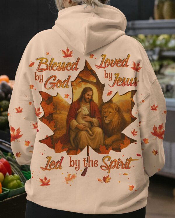 Blessed By God Loved By Jesus Led By The Spirit Shirts - Image 14