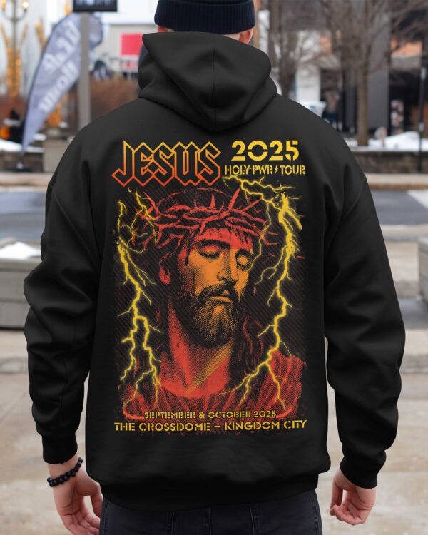 Jesus Holy Pwr Tour The Crossdome Kingdom City Shirt - Image 9