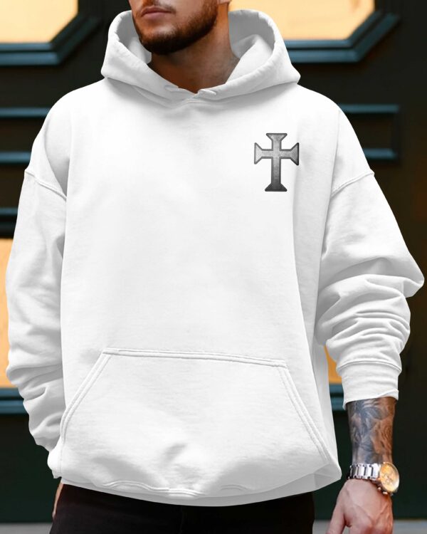 When God's Warriors Go Down On Their Knees The Battle Is Not Over It Has Just Begun All Over Print Hoodie - Image 4