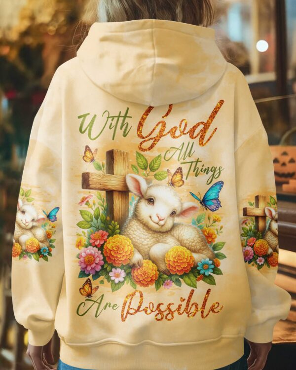 With God All Things Are Possible Shirt - Image 5