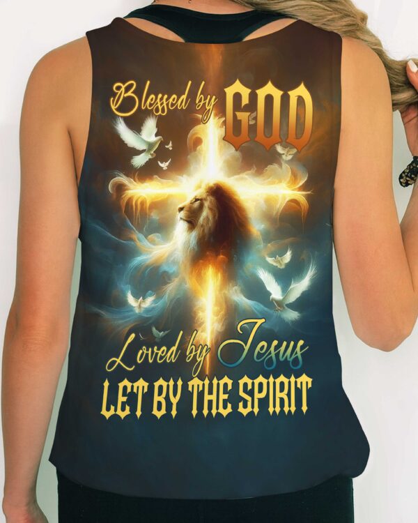 Blessed By God Loved By Jesus Let By The Spirit Shirt - Image 11