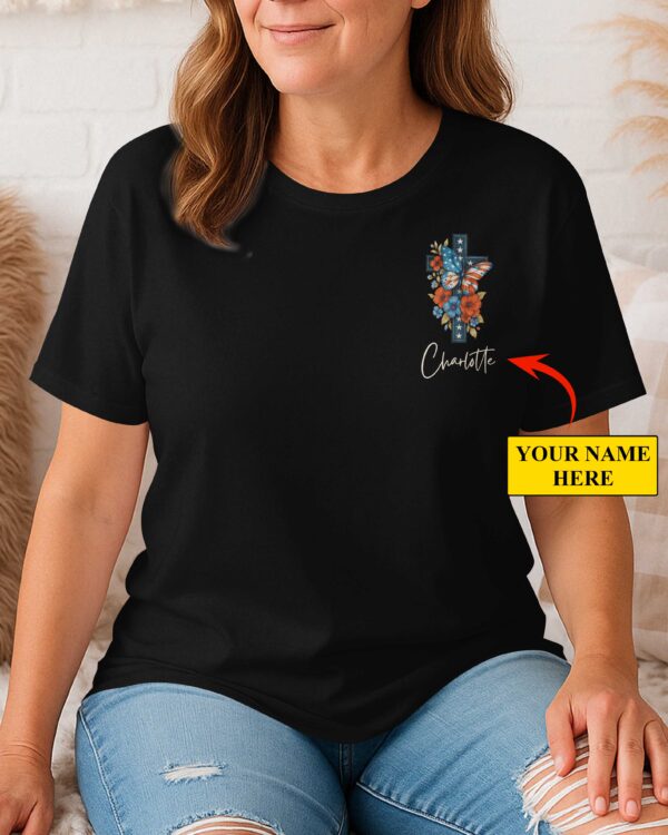 I Will Walk By Faith T-Shirt - Image 7
