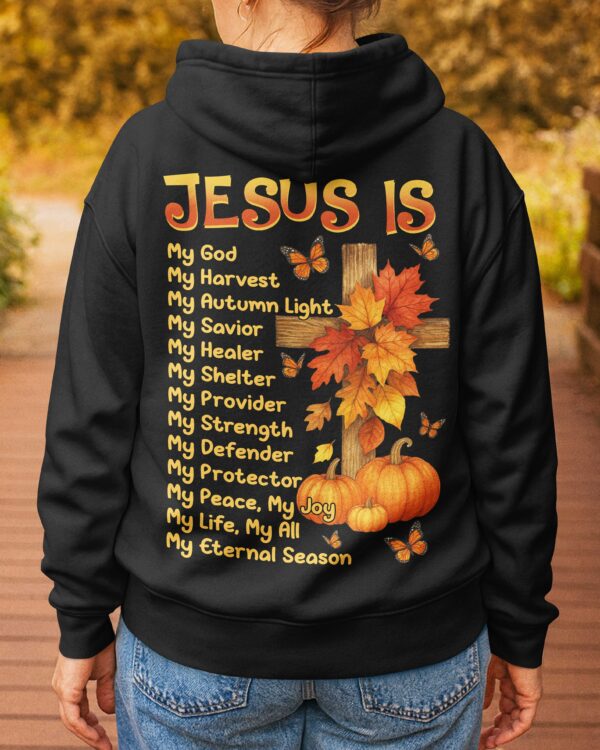 Jesus Is Zip Hoodie - Image 4