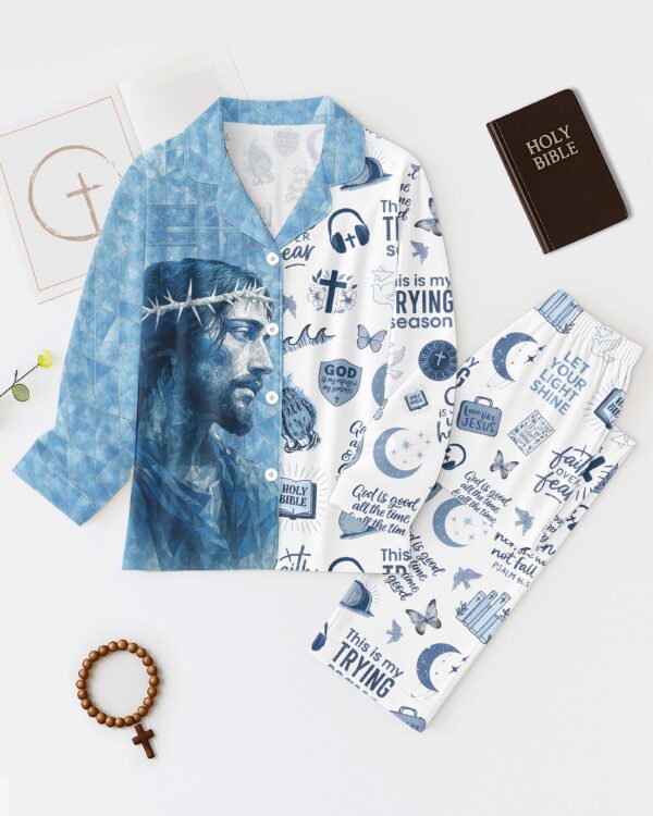 Crystal Jesus Button Pajamas - Image 6