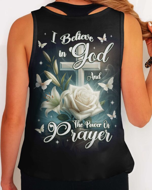 I Believe In God And The Power Of Prayer Shirt - Image 9