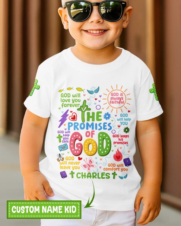 The Promises Of God T-Shirt Kid - Image 13