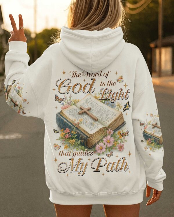The Word Of God Is The Light That Guides My Path Shirt - Image 8