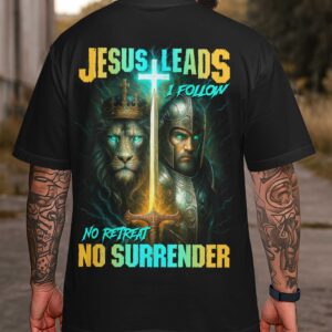 Jesus Leads I Follow All Over Print T-Shirt