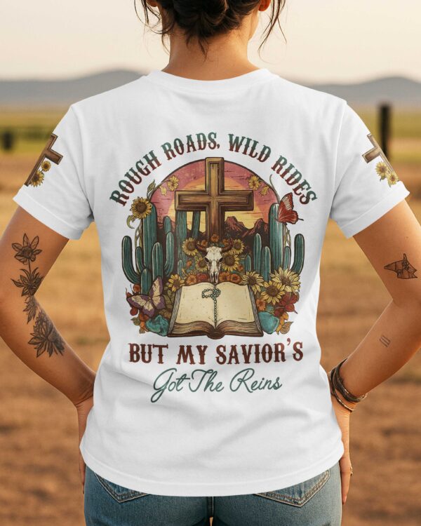 Rough Roads, Wild Rides T-Shirt - Image 7