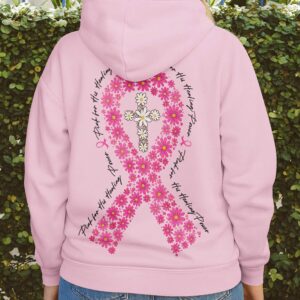 Pink For His Healing Power Hoodie