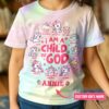I Am A Child Of God All Over Print T-Shirt Kid