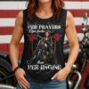 Her Prayers Roar Louder Cut Out Wrap Back Tank Top