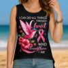 I Can Do All Things Through Christ Crop Out Wrap Back Tank Top