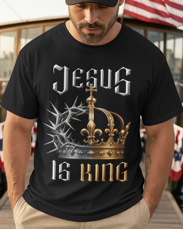 Jesus Is King T-Shirt - Image 4