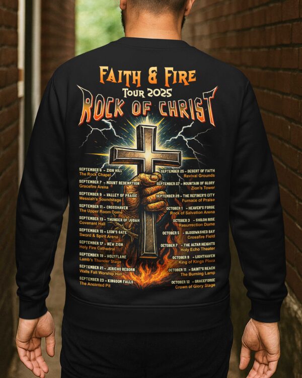 Faith And Fire Tour 2025 Shirt - Image 15