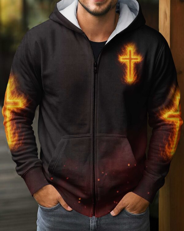 With God On My Side No One Can Stand Against Me Hoodie - Image 6