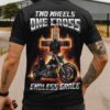 Two Wheels One Cross Endless Grace All Over Print Polo