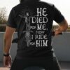 He Died For Me Now I Ride For Him All Over Print Polo