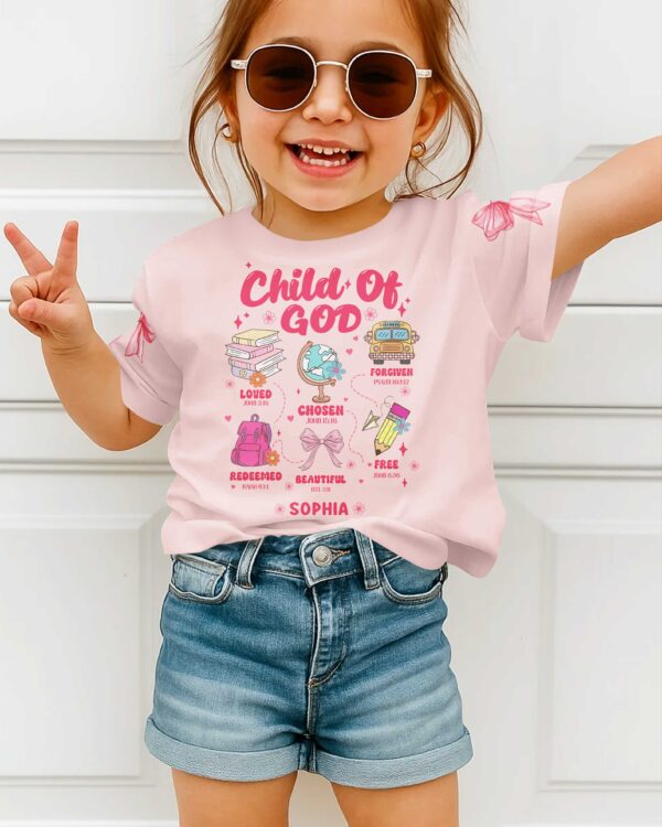 Child Of God T-Shirt Kid For Back To School - Image 6