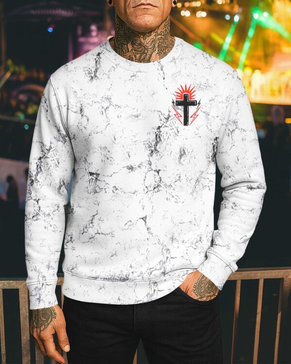 Jesus Is A Punk Rocker Shirt - Image 16