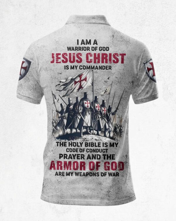 I Am A Warrior Of God Jesus Christ Is My Commander Shirt - Image 15