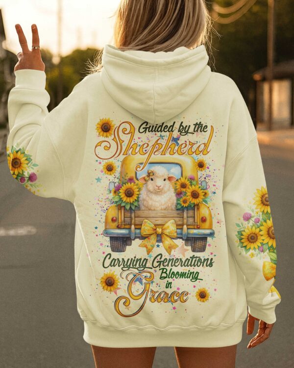 Guided By The Shepherd Carrying Generations Blooming In Grace Shirts - Image 16