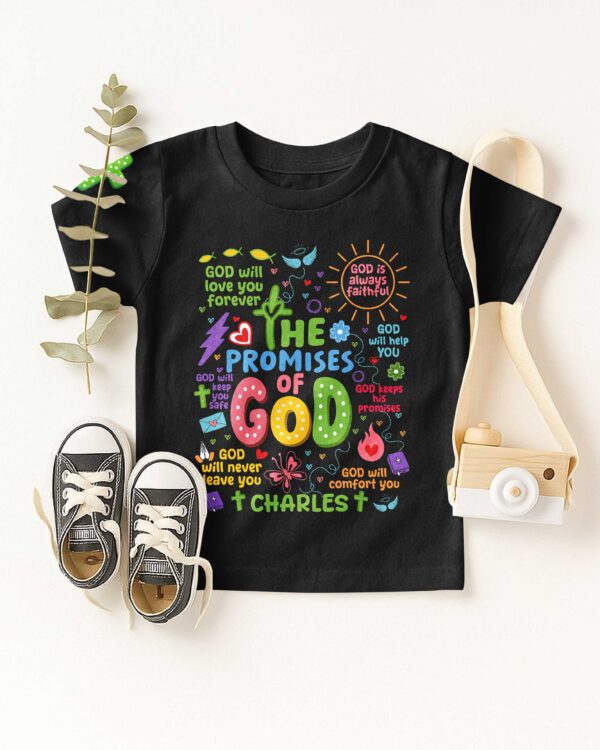 The Promises Of God T-Shirt Kid - Image 15
