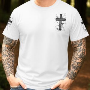 Alternative view of One Nation Under God All Over Print T-Shirt