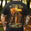 I Dont Know How My Story Ends All Over Print T-Shirt