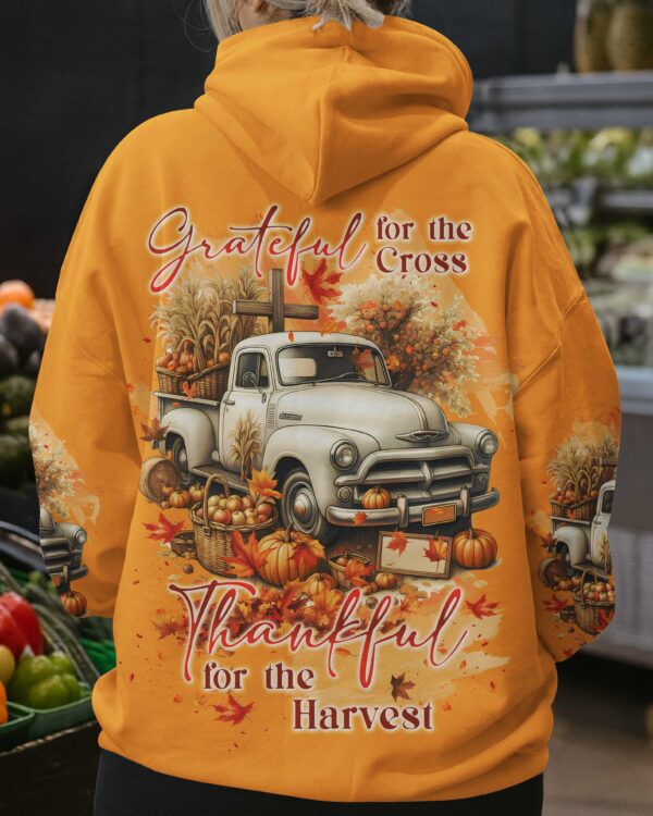 Grateful For The Cross Thankful For The Harvest Shirt - Image 17