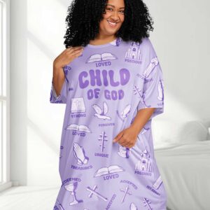 Alternative view of Child Of God All Over Print Sleep Tee