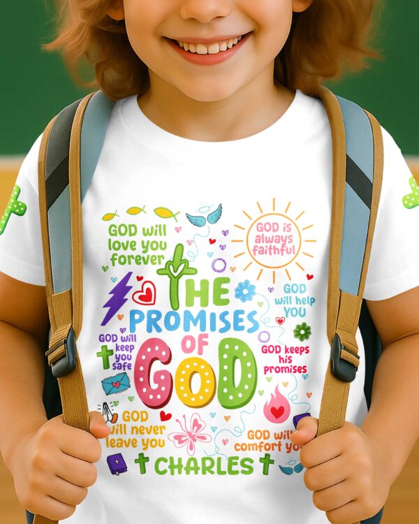 The Promises Of God T-Shirt Kid - Image 12