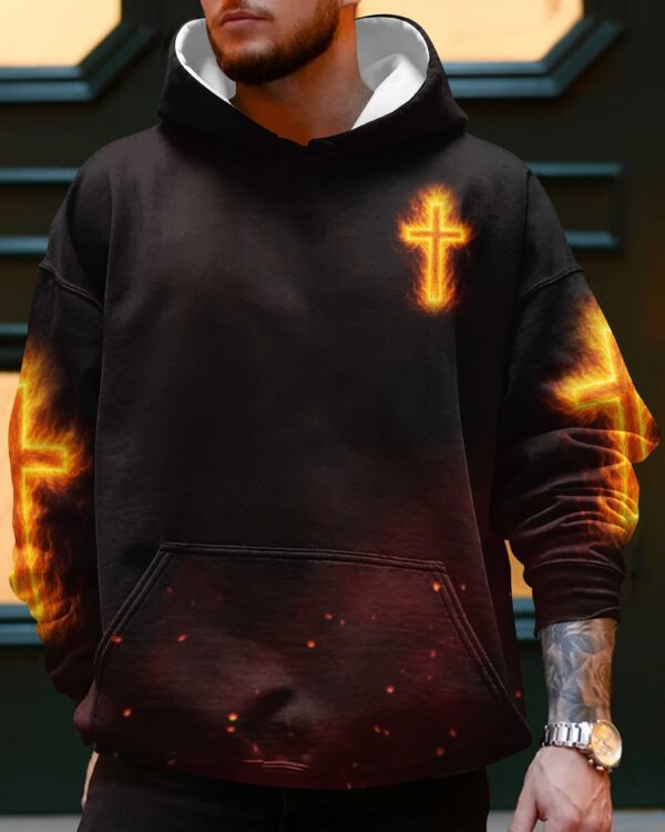 With God On My Side No One Can Stand Against Me Hoodie - Image 2