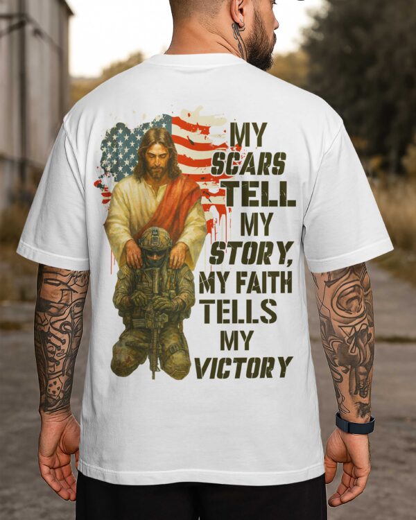 My Scars Tell My Story T-Shirt - Image 3