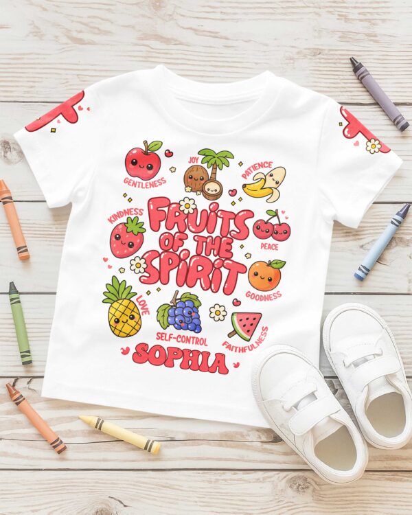 Fruits Of The Spirit T-Shirt Kid - Image 3