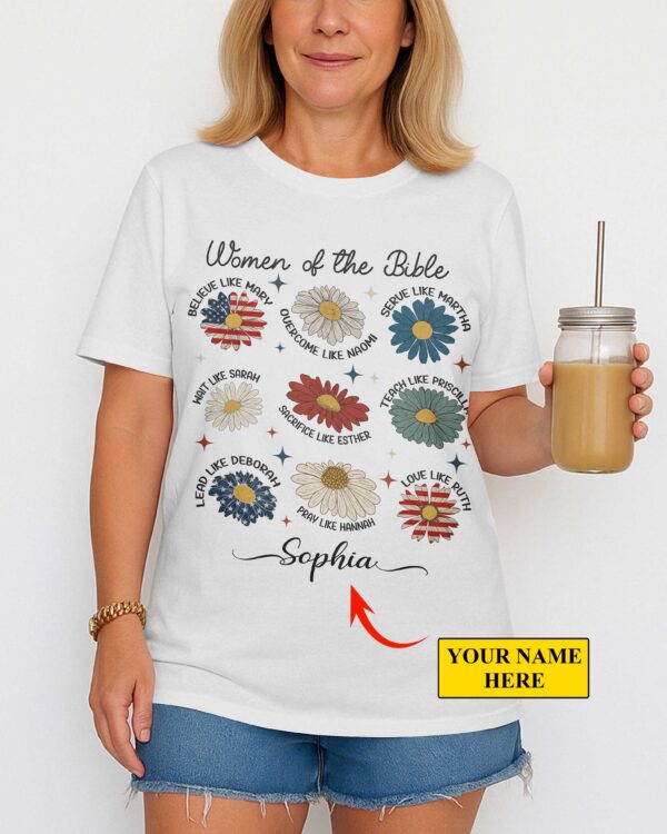 Women Of The Bible T-Shirt - Image 3