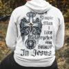 I Am A Simple Man I Like Motorcycles And Believe In Jesus Hoodie