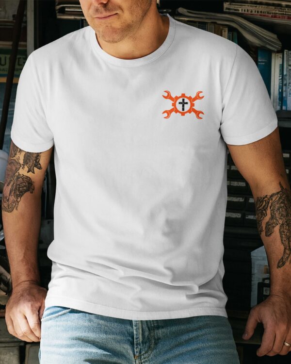 Christian Mechanic Hourly Rate T-Shirt - Image 8