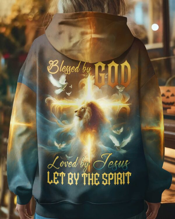 Blessed By God Loved By Jesus Let By The Spirit Shirt - Image 13