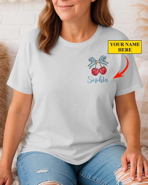She Loves Jesus And America Too T-Shirt - Image 3