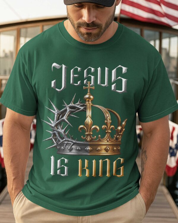 Jesus Is King T-Shirt - Image 7